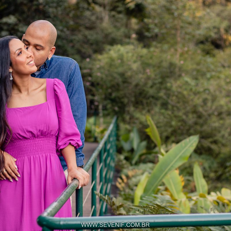Ensaio Pré-Casamento no Jardim Botânico - SP - 2 - 2