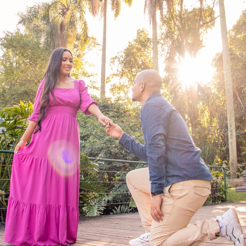 Ensaio Pré-Casamento no Jardim Botânico - SP - 2 - 2