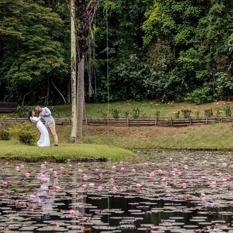 Ensaio Pré-Casamento no Jardim botânico - Alessandra e Luiz - 2 - 1
