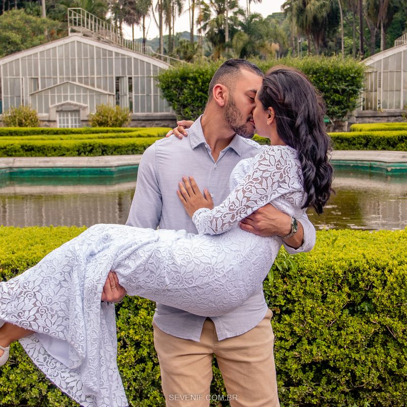 Ensaio Pré-Casamento no Jardim botânico - Alessandra e Luiz - 2 - 2