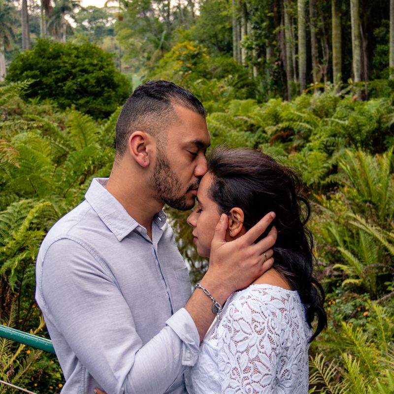 Ensaio Pré-Casamento no Jardim botânico - Alessandra e Luiz - 2 - 1