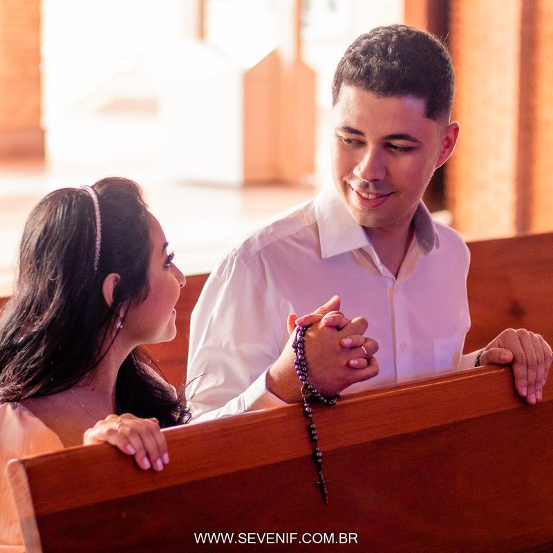 Ensaio Pré-Wedding no Santuário Nacional de Aparecida - Tayná e André - 2 - 1