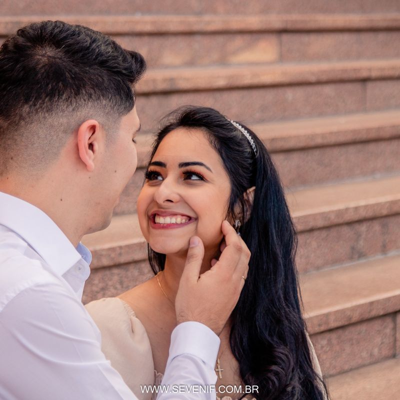 Ensaio Pré-Wedding no Santuário Nacional de Aparecida - Tayná e André - 2 - 0