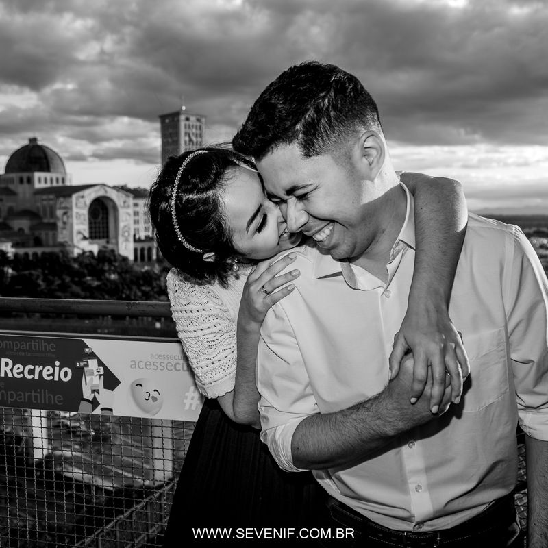 Ensaio Pré-Wedding no Santuário Nacional de Aparecida - Tayná e André - 2 - 2