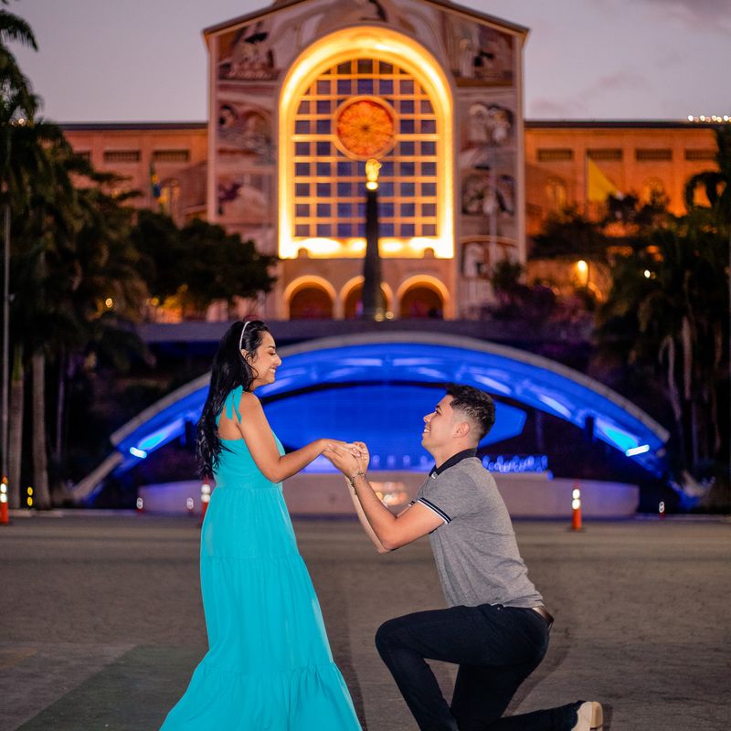 Ensaio Pré-Wedding no Santuário Nacional de Aparecida - Tayná e André - 2 - 0