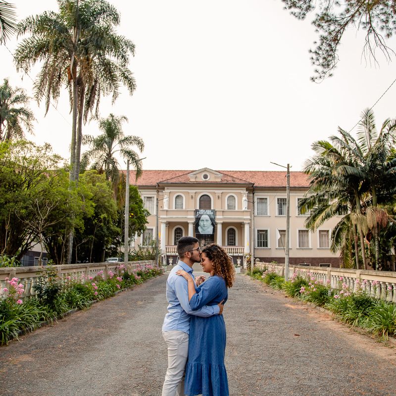 Ensaio Pré-Wedding de Andreza e Matheus no Centro Teresiano de São Roque - 2 - 0