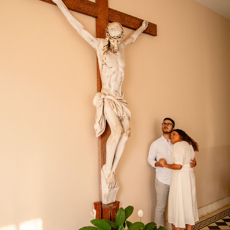 Ensaio Pré-Wedding de Andreza e Matheus no Centro Teresiano de São Roque - 2 - 2