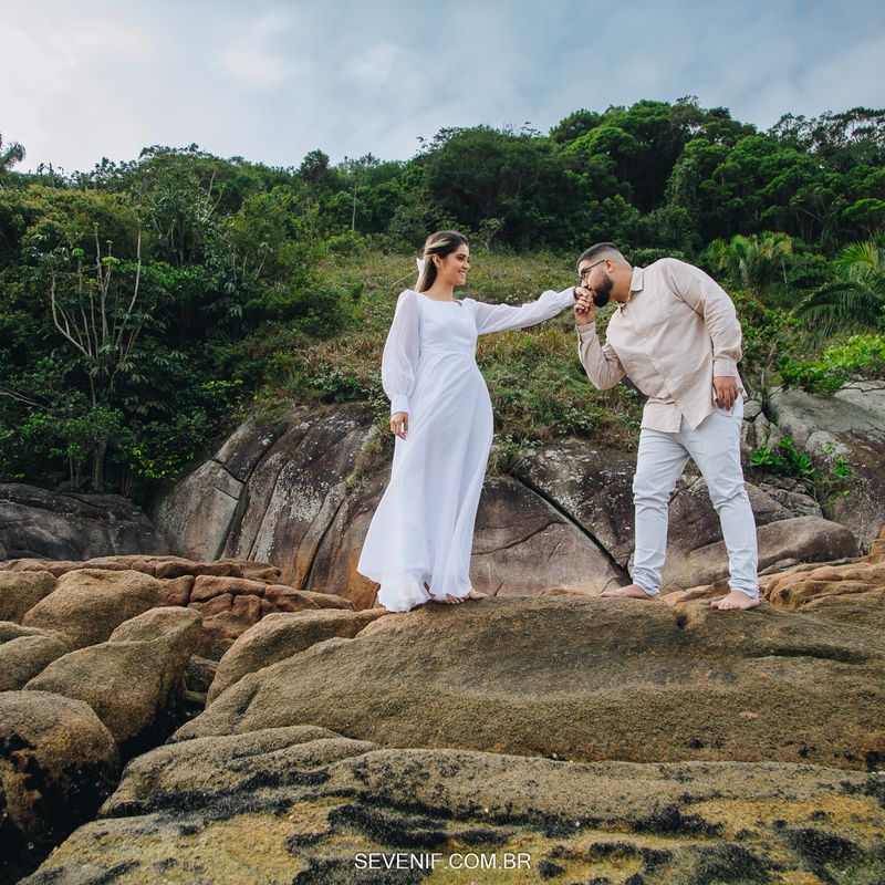 Ensaio Pré-Wedding de Lais e Adriel no Litoral de São Paulo - 2 - 1