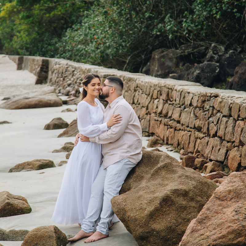 Ensaio Pré-Wedding de Lais e Adriel no Litoral de São Paulo - 2 - 1