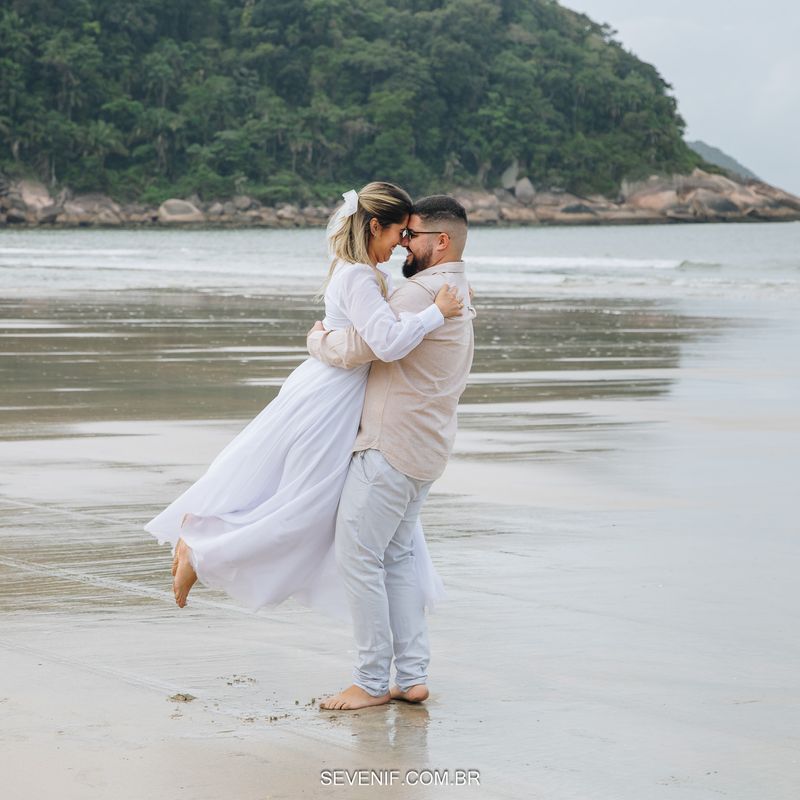 Ensaio Pré-Wedding de Lais e Adriel no Litoral de São Paulo - 2 - 1