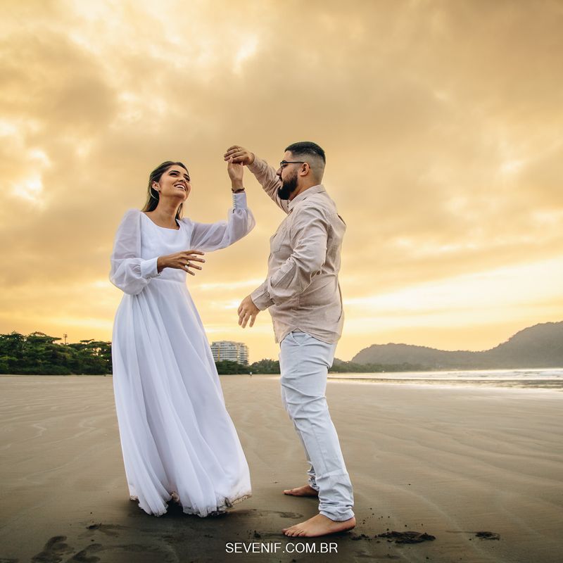 Ensaio Pré-Wedding de Lais e Adriel no Litoral de São Paulo - 2 - 0
