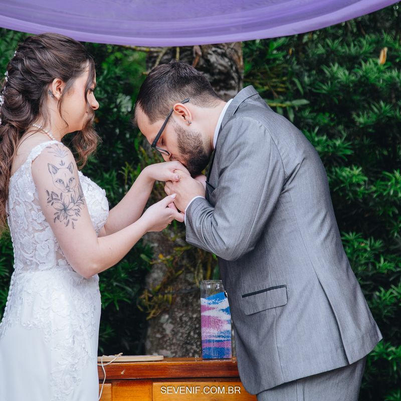 Fotografia de Casamento Laryssa + André | Espaço Orquídea – Santana de Parnaíba - SP - 2 - 1