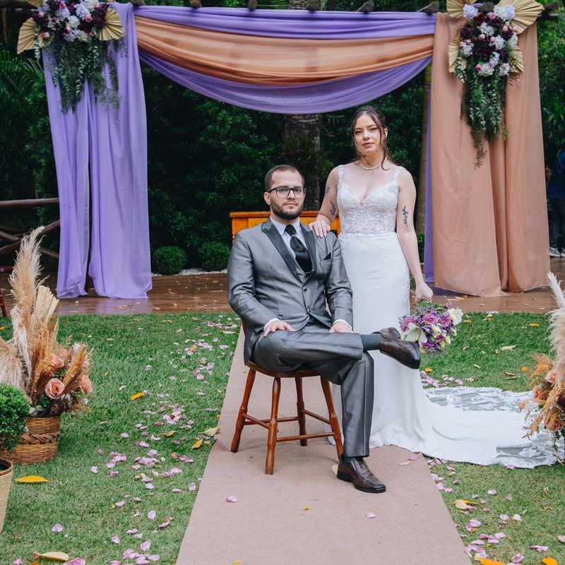 Fotografia de Casamento Laryssa + André | Espaço Orquídea – Santana de Parnaíba - SP - 2 - 1