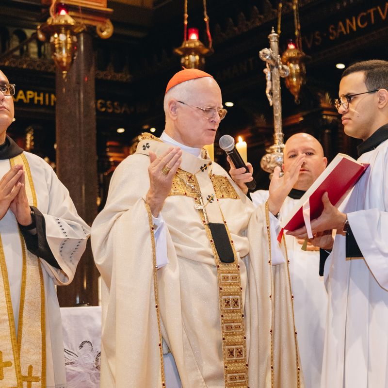 Ordenação Presbiteral dos Monges Beneditinos no Mosteiro de São Bento de São Paulo - 2 - 1