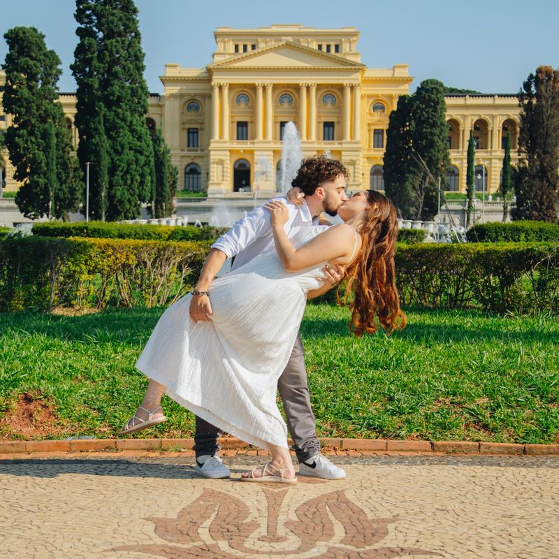 Ensaio Fotográfico Pré-Wedding Laysla & Deivid - Museu do Ipiranga - 2 - 2