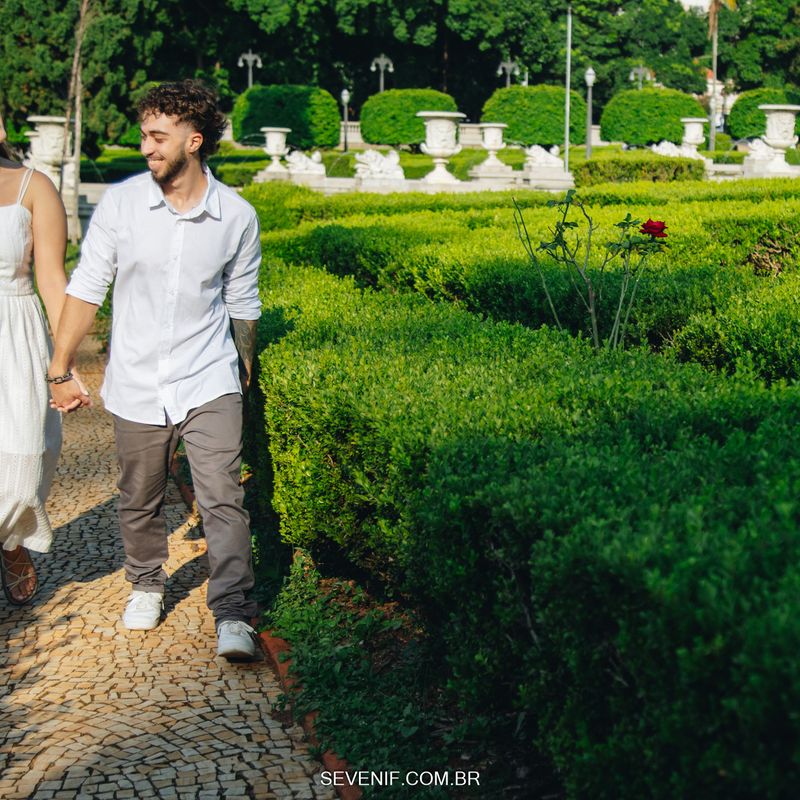 Ensaio Fotográfico Pré-Wedding Laysla & Deivid - Museu do Ipiranga - 2 - 1