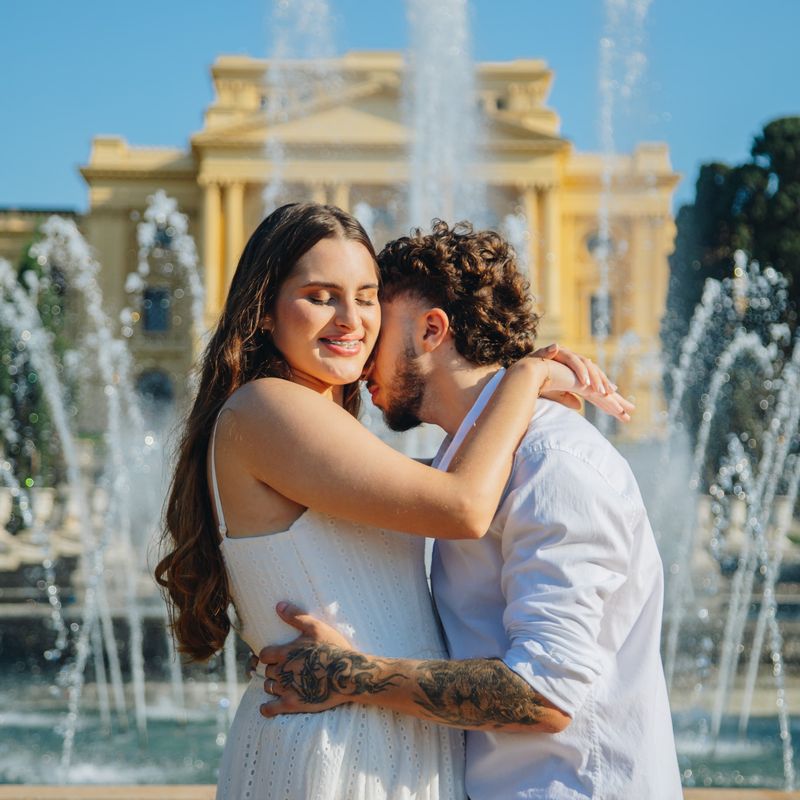 Ensaio Fotográfico Pré-Wedding Laysla & Deivid - Museu do Ipiranga - 2 - 2
