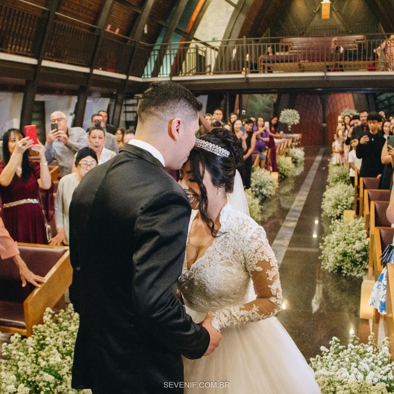 Casamento Tayná e André - Paróquia Nossa Senhora de Lourdes, Alphaville - SP - 2 - 2