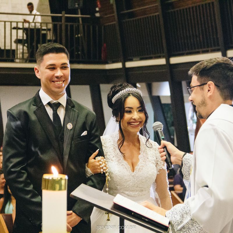Casamento Tayná e André - Paróquia Nossa Senhora de Lourdes, Alphaville - SP - 2 - 0