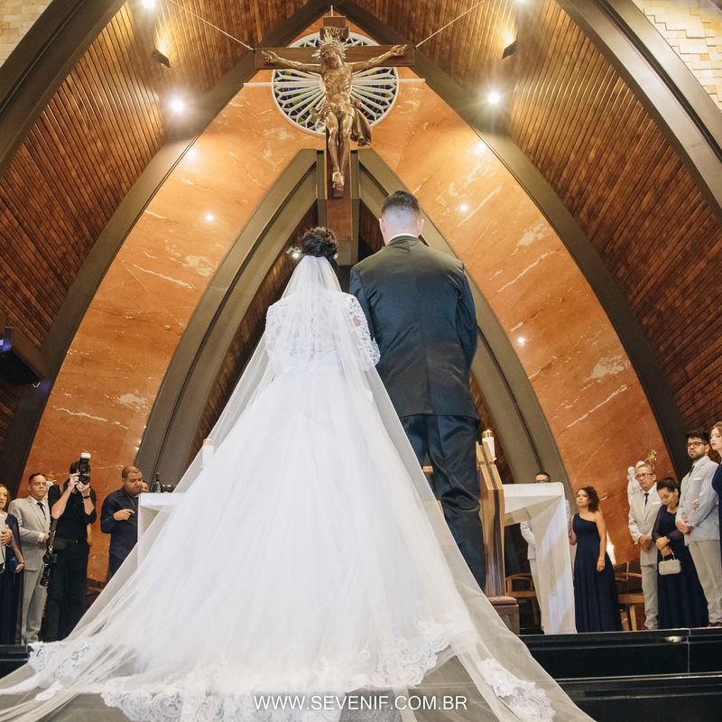 Casamento Tayná e André - Paróquia Nossa Senhora de Lourdes, Alphaville - SP - 2 - 2