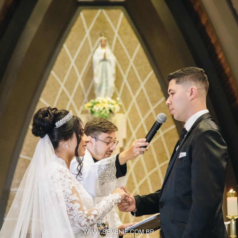 Casamento Tayná e André - Paróquia Nossa Senhora de Lourdes, Alphaville - SP - 2 - 0
