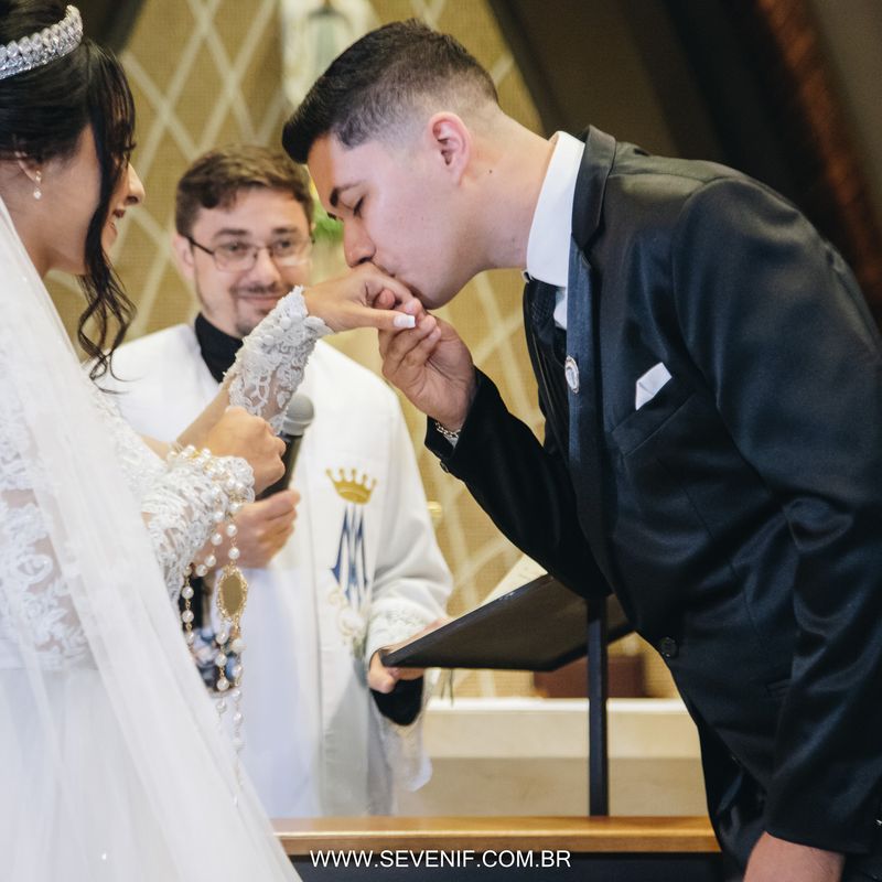 Casamento Tayná e André - Paróquia Nossa Senhora de Lourdes, Alphaville - SP - 2 - 1