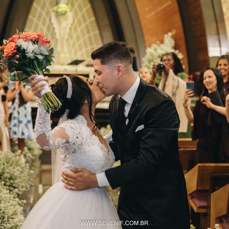 Casamento Tayná e André - Paróquia Nossa Senhora de Lourdes, Alphaville - SP - 2 - 1