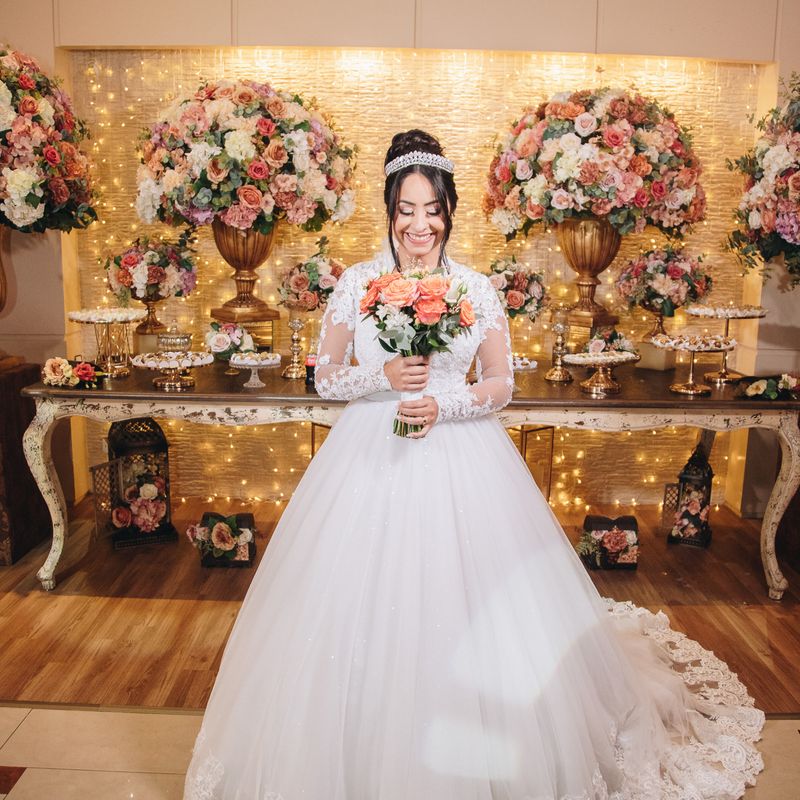 Casamento Tayná e André - Paróquia Nossa Senhora de Lourdes, Alphaville - SP - 2 - 1