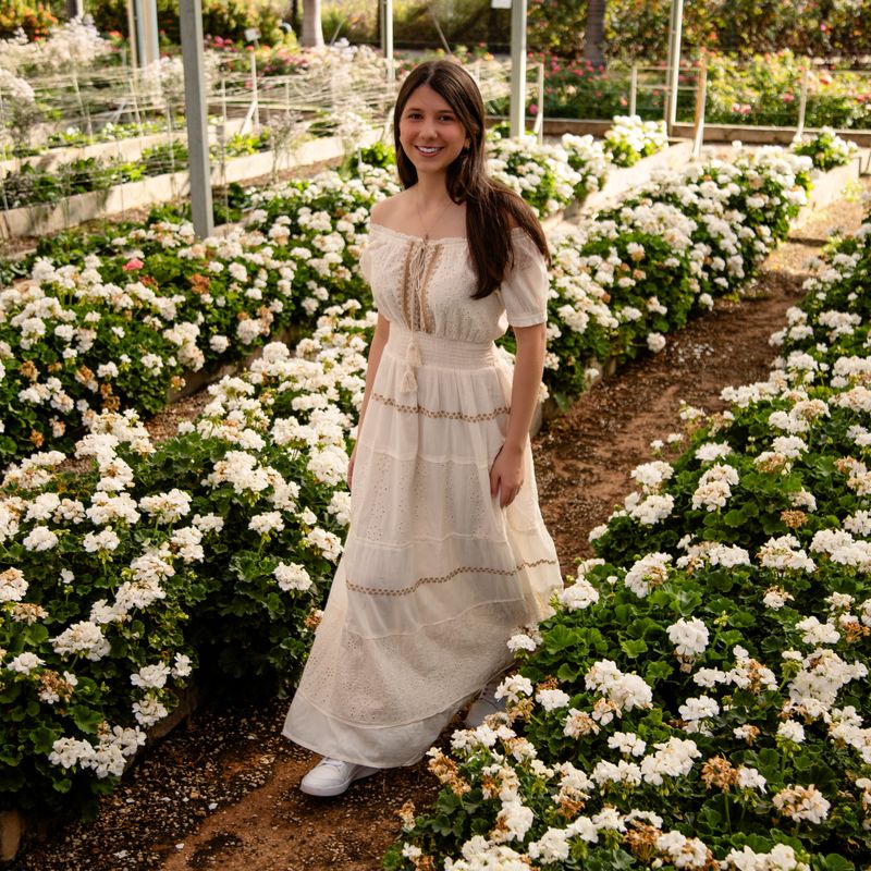 Ensaio Fotográfico de 15 Anos da Ester em Holambra – Um Sonho Florido - 2 - 1
