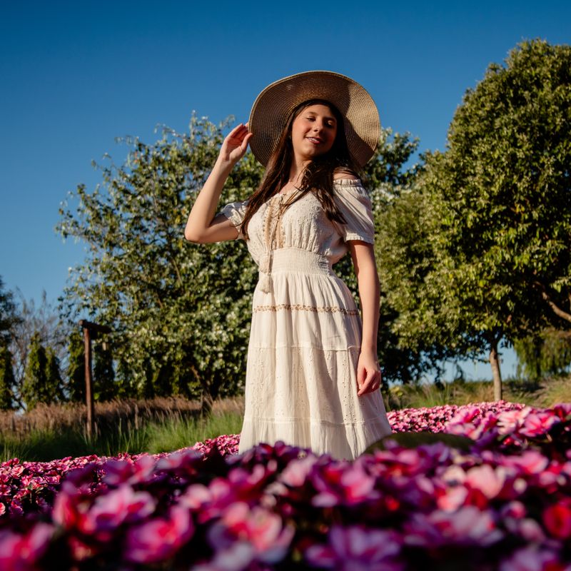 Ensaio Fotográfico de 15 Anos da Ester em Holambra – Um Sonho Florido - 2 - 1