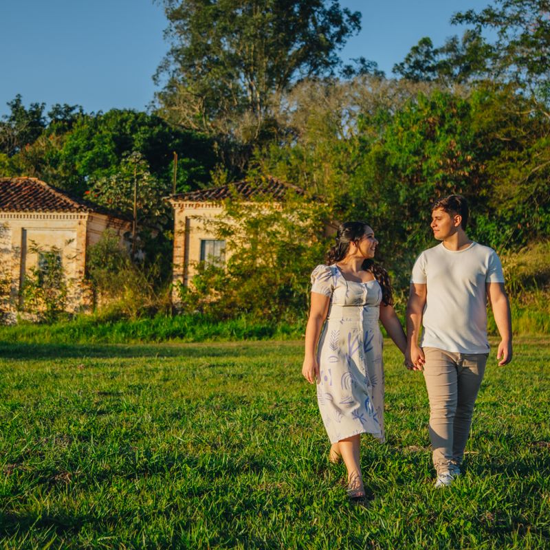 Ensaio Pré-Wedding de Letícia e Gustavo na Fazenda Ipanema – Iperó/SP - 2 - 0