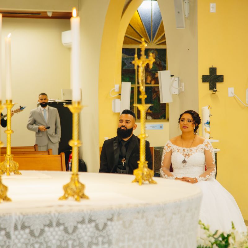 Casamento Vitória e Carlos no Santuário de Santa Rita de Cássia em Indaiatuba – SP - 2 - 1