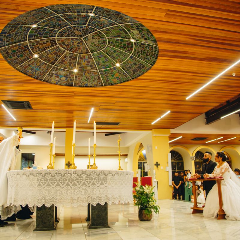 Casamento Vitória e Carlos no Santuário de Santa Rita de Cássia em Indaiatuba – SP - 2 - 1