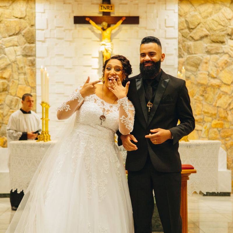 Casamento Vitória e Carlos no Santuário de Santa Rita de Cássia em Indaiatuba – SP - 2 - 2