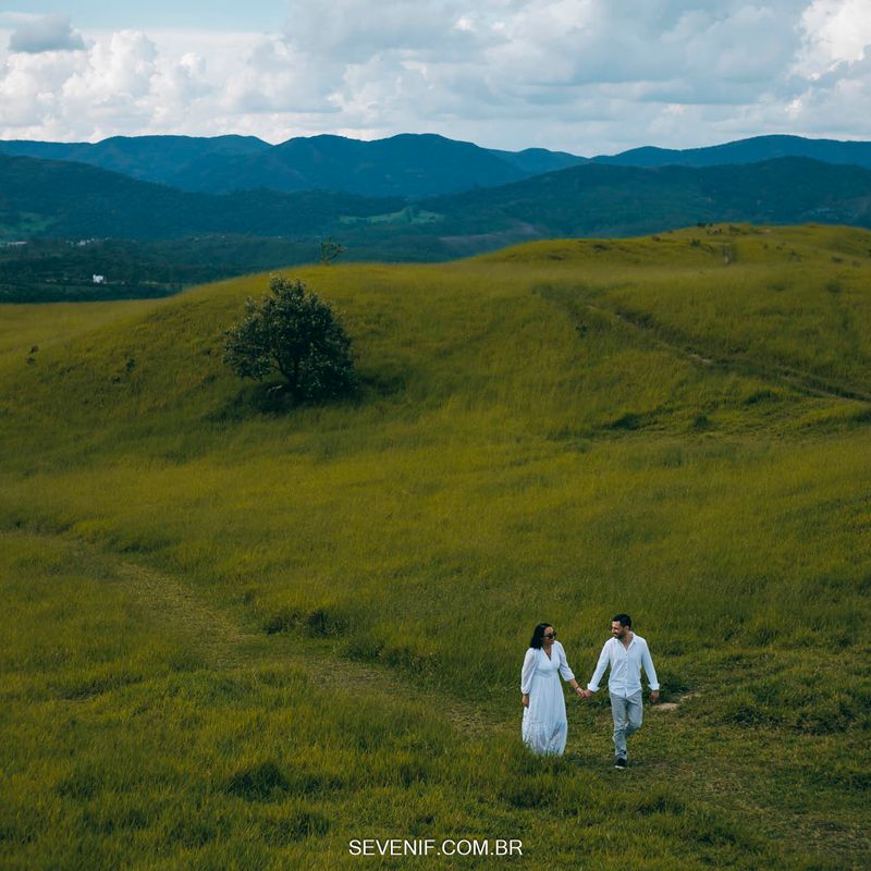 Ensaio Pré-Wedding de Andressa e Alexandre no alto do Morro do Capuava - 2 - 0
