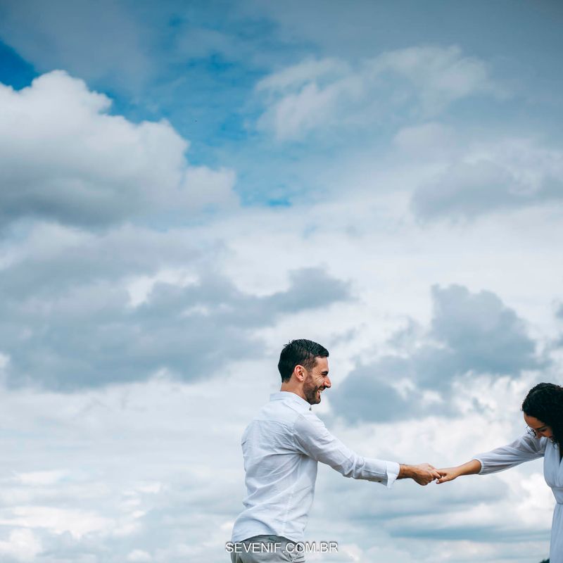 Ensaio Pré-Wedding de Andressa e Alexandre no alto do Morro do Capuava - 2 - 0