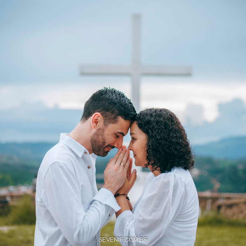 Ensaio Pré-Wedding de Andressa e Alexandre no alto do Morro do Capuava - 2 - 0