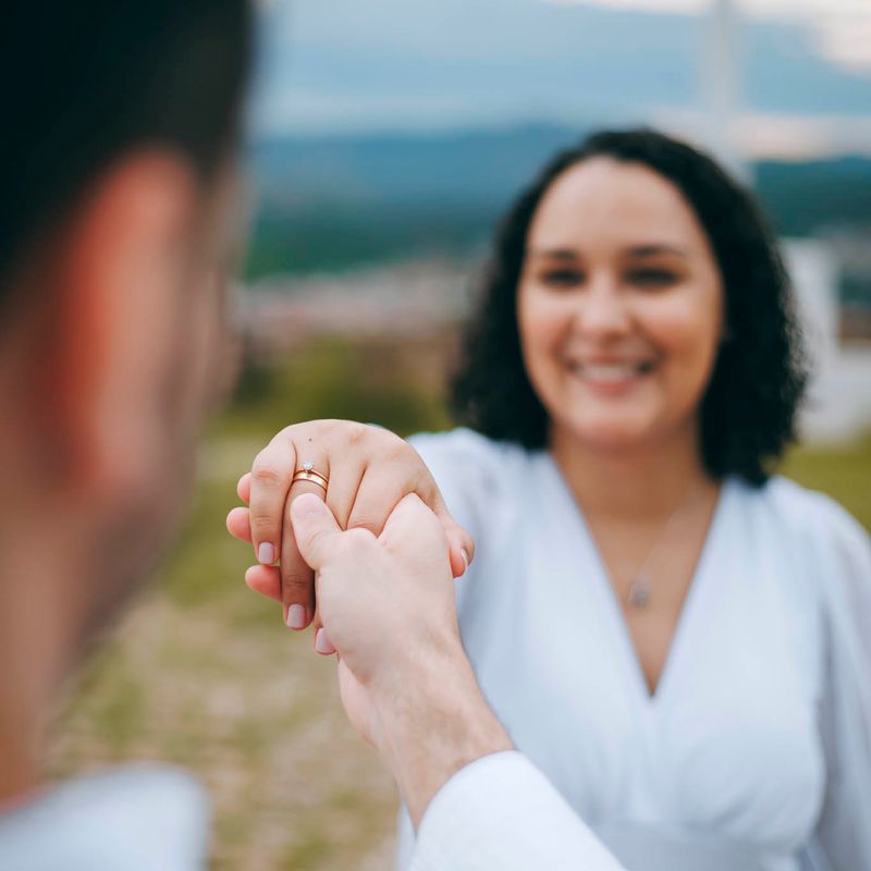 Ensaio Pré-Wedding de Andressa e Alexandre no alto do Morro do Capuava - 2 - 1