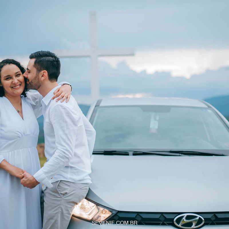 Ensaio Pré-Wedding de Andressa e Alexandre no alto do Morro do Capuava - 2 - 0