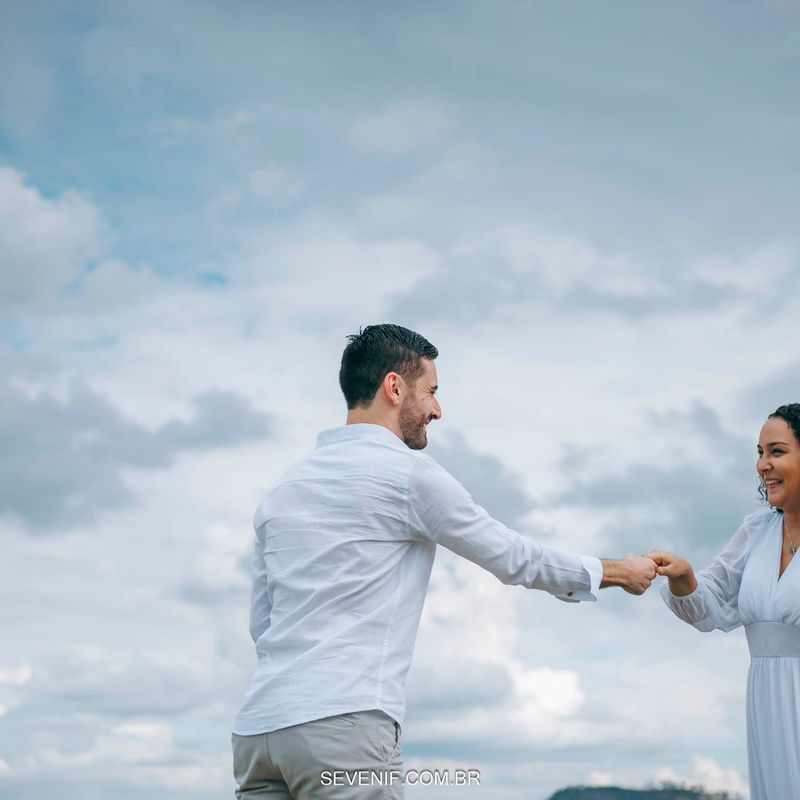 Ensaio Pré-Wedding de Andressa e Alexandre no alto do Morro do Capuava - 2 - 1