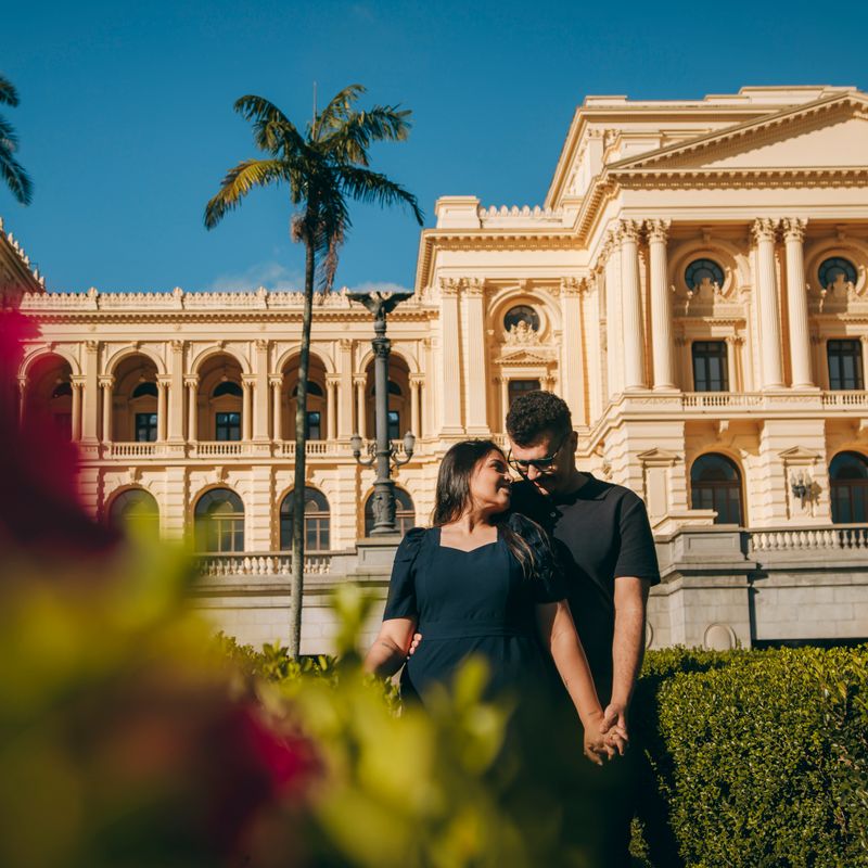 Ensaio Pré-Wedding de Esthefany e Mateus no Museu do Ipiranga – São Paulo - 2 - 1