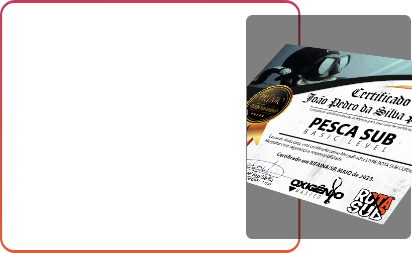 CURSO OXIGÊNIO MASTER - TUDO QUE VOCÊ PRECISA PARA MERGULHO EM APNÉIA E PESCA SUB - 23