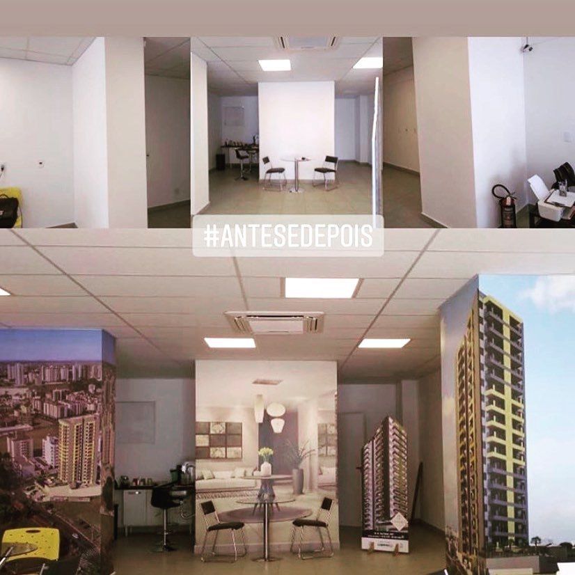 Aplicação de adesivos em parede - 2